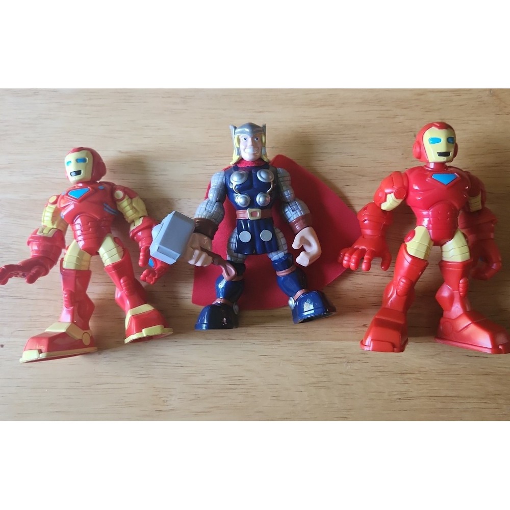 Marvel Hasbro Playskool superhero figures